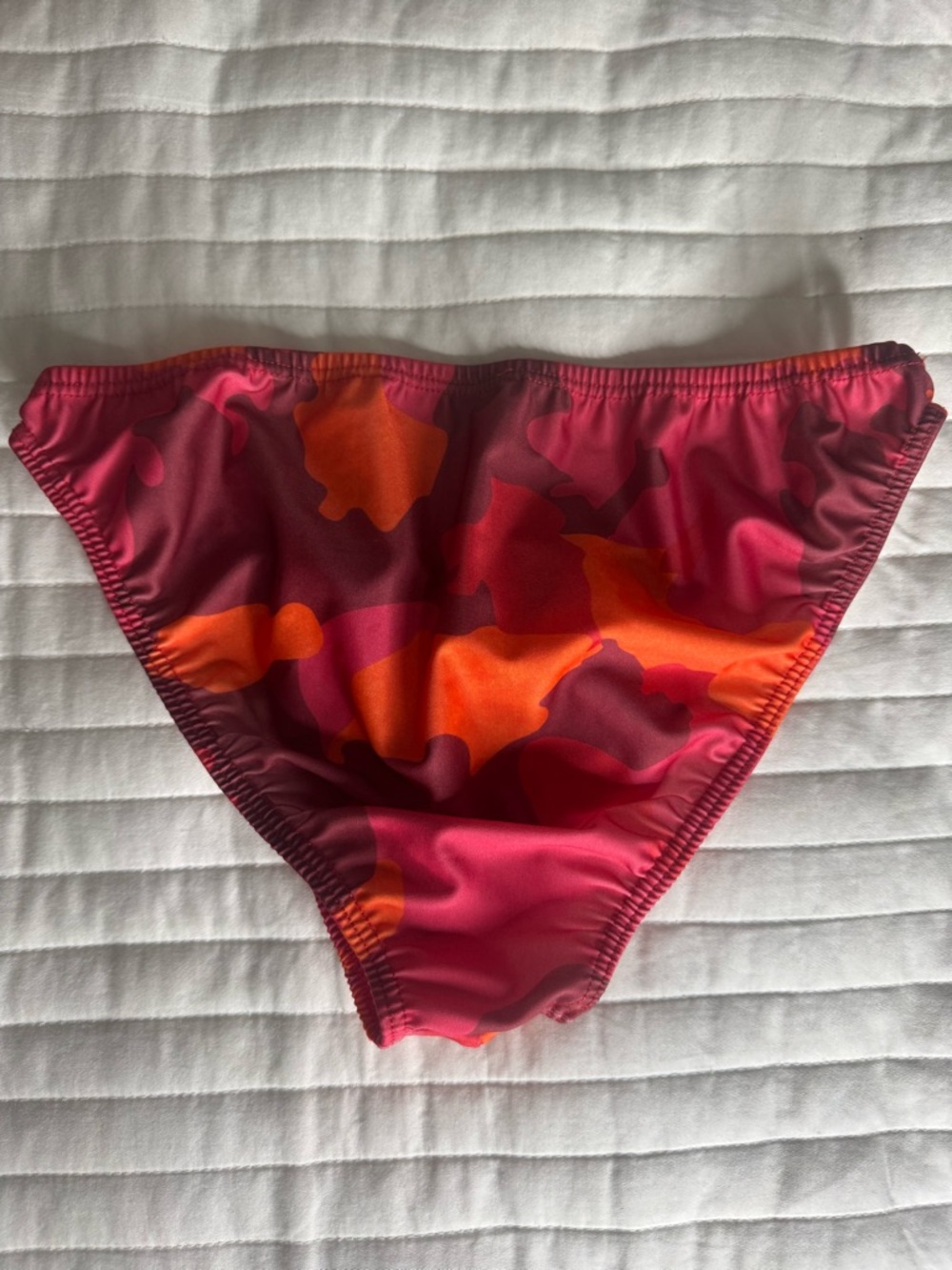 MODUS VIVENDI Orange-Pink Swim Bottoms - Picture 3 of 4